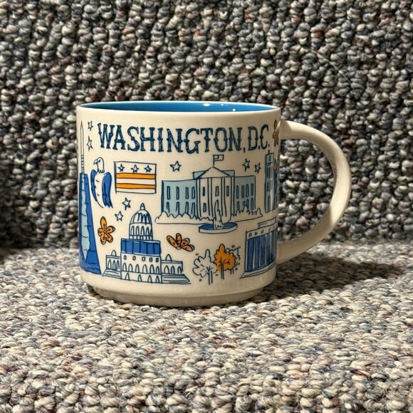 2018 Starbucks Washington D.C. Been There Series Coffee Mug 14 oz. - Picture 1 of 12